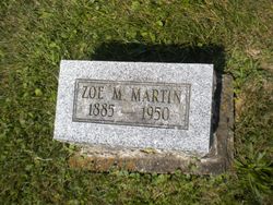 Zoe May <I>Lambert</I> Martin 