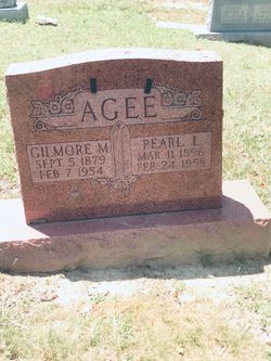 Lottie Pearl <I>Lilly</I> Agee 