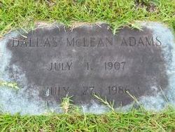 Dallas McLean Adams 