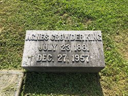 Agnes McRae <I>Crowder</I> King 