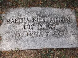 Martha Nell Allman 