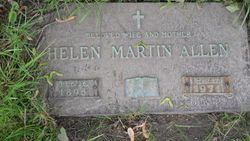 Helen <I>Martin</I> Allen 