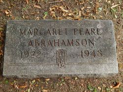 Margaret Pearl <I>Pratt</I> Abrahamson 