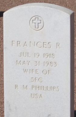 Frances R Phillips 
