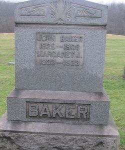 Margaret Jane <I>Allen</I> Baker 