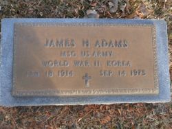 James H Adams 