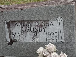 Anita <I>DeSha</I> Crosby 