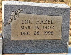 Lou Hazel <I>Coble</I> Denson 