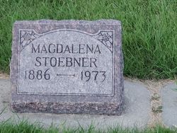 Magdalena <I>Hoff</I> Stoebner 