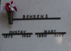 Mary <I>Niemeyer</I> Behrens 