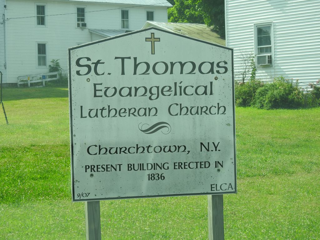 Saint Thomas Evangelical Lutheran Church Cemetery