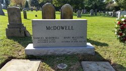 Mary Annette “Mollie” <I>McClung</I> McDowell 