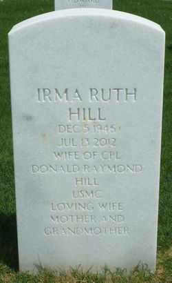 Irma Ruth <I>Skelton</I> Hill 