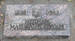 Mae Jane <I>Patton</I> Owen 