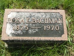 Rosa E. <I>Kingsbury</I> Bachman 
