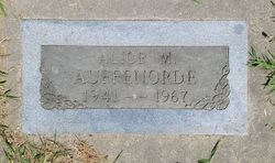Alice May <I>Connelley</I> Auffenorde 