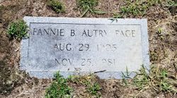 Fannie Belle <I>Hayes</I> Autry Page 