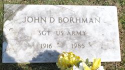 Sgt John D. Borhman 