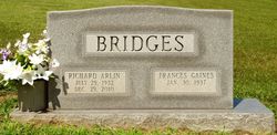 Frances Ann “Frankie” <I>Gaines</I> Bridges 
