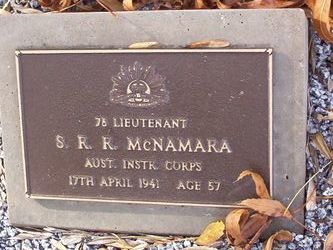 LT Sydney Robert Ray McNamara 
