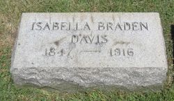 Isabella Ann <I>Braden</I> Davis 