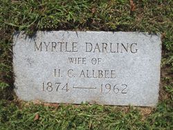 Myrtle <I>Darling</I> Allbee 