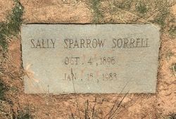 Sally F <I>Sparrow</I> Sorrell 