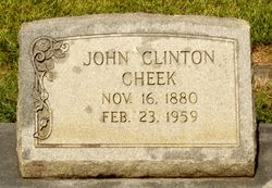 John Clinton Cheek 