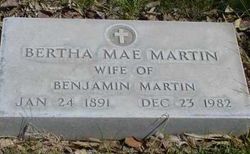Bertha Mae <I>Stumbo</I> Martin 