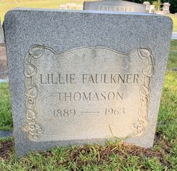 Lillie Mae <I>Faulkner</I> Thomason 