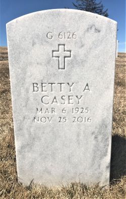 Betty A. <I>Farr</I> Casey 