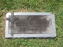 Louisa “Lula” <I>Whittingham</I> Detchen 