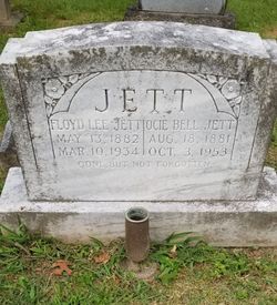 Ocie Bell “Ossie” <I>Webb</I> Jett 