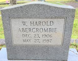 W Harold Abercrombie 