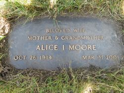Alice Ida <I>Beatty</I> Moore 