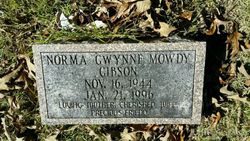 Norma Gwynne <I>Mowdy</I> Gibson 
