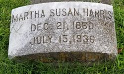 Martha Susan <I>Martin</I> Harris 