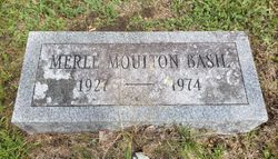 Mrs Merle M. <I>Moulton</I> Basil 