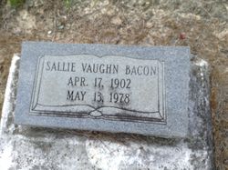 Sallie <I>Vaughn</I> Bacon 