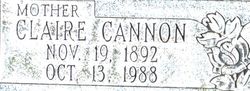 Claire <I>Cannon</I> Nelson 