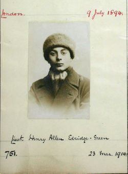Lieutenant Henry Allen Edridge-Green 