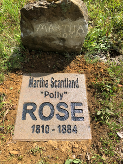Martha “Polly” <I>Scanland</I> Rose 