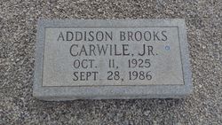 Addison Brooks “Add” Carwile Jr.