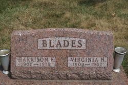 Virginia M <I>Hughes</I> Blades 