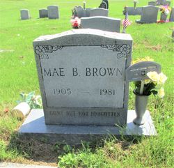 Mae Belle <I>Allen</I> Brown 