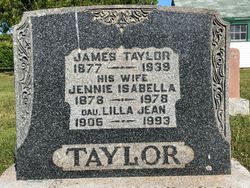 Jeannie Isabella <I>Anderson</I> Taylor 