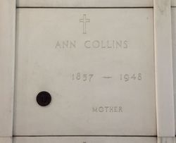 Ann <I>Walsh</I> Collins 