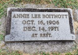 Annie Lee Boitnott 