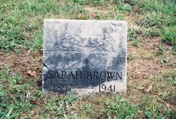 Sarah “Sadie” <I>Slates</I> Brown 