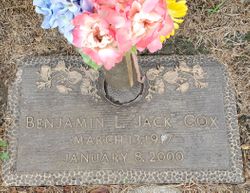 Benjamin Lee “Jack” Cox 